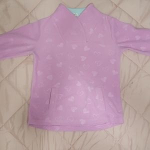Girls pink sweater